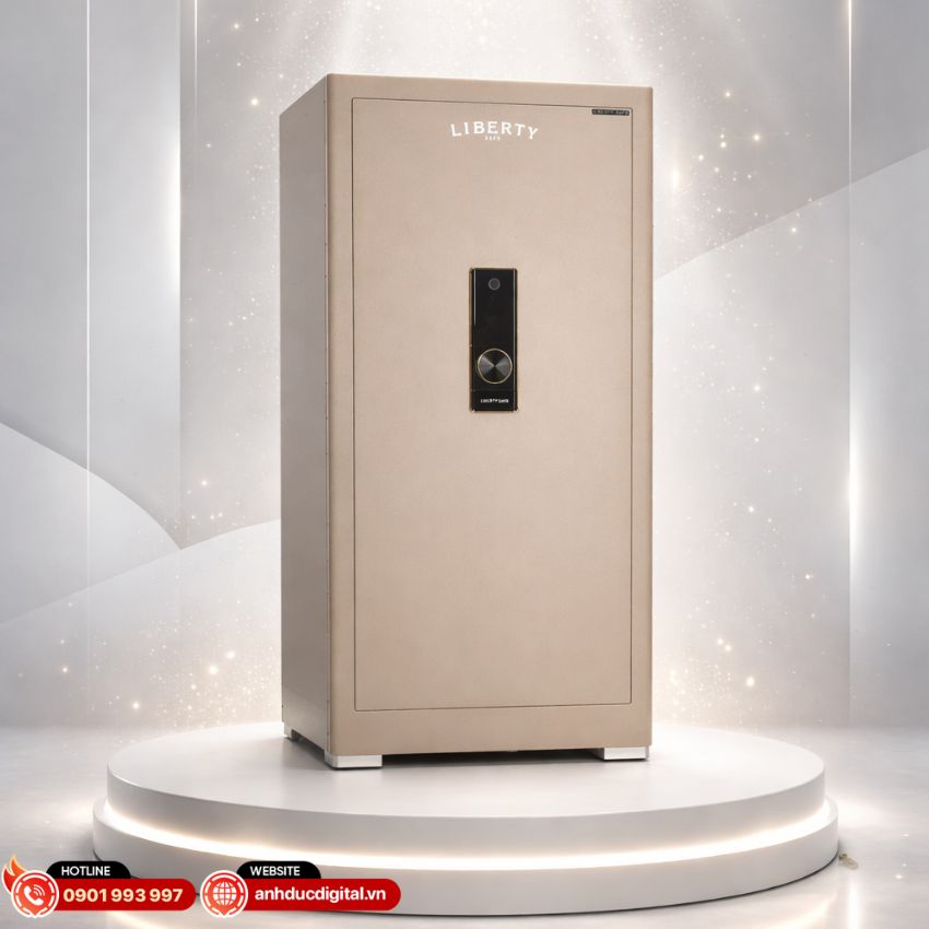 Kết cấu th&eacute;p d&agrave;y v&agrave; chốt kh&oacute;a chắc chắn của k&eacute;t sắt Liberty