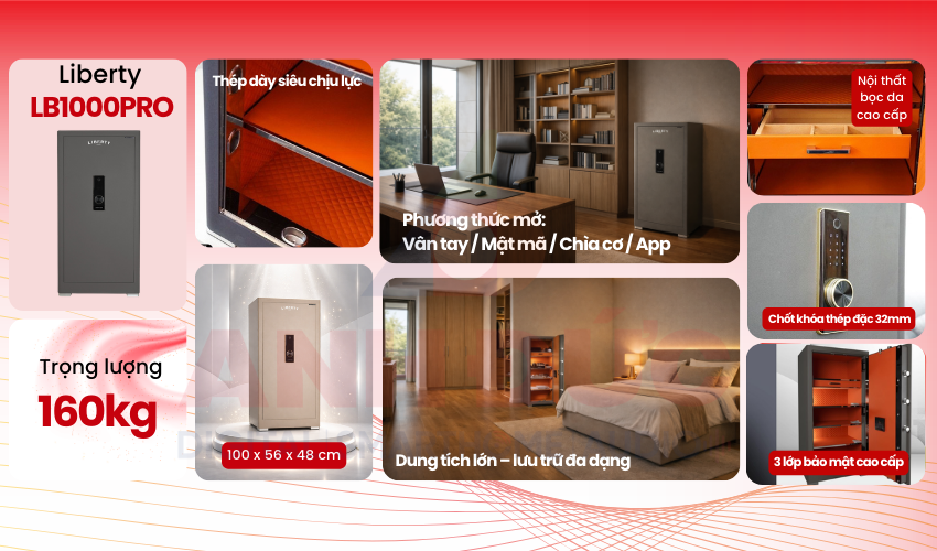 K&eacute;t sắt Liberty LB1000 Pro