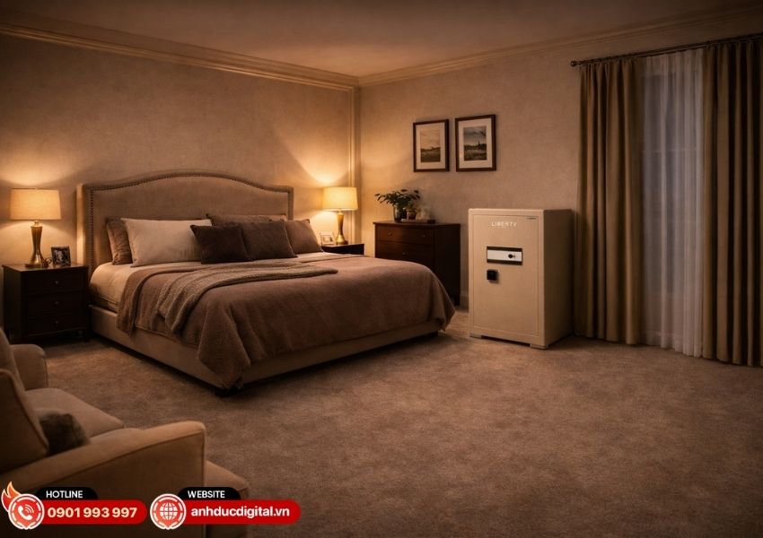 ngoại quan k&eacute;t sắt Liberty LB1200S hiện đại