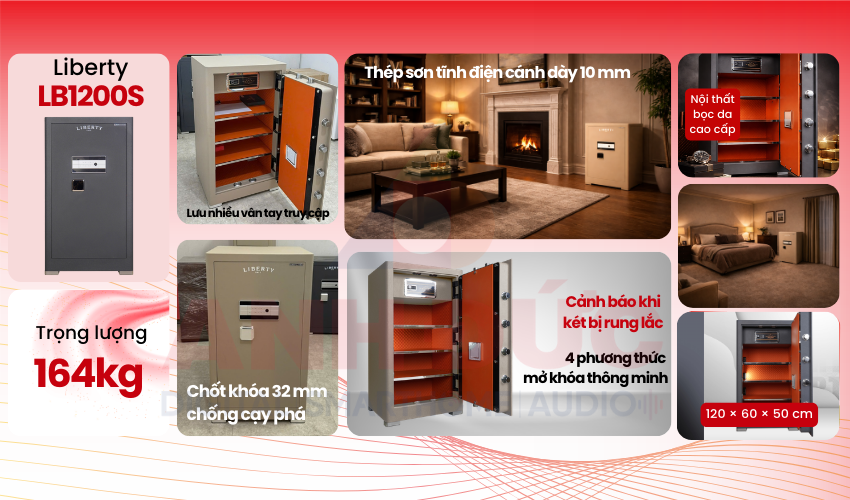 K&eacute;t sắt Liberty LB1200S 