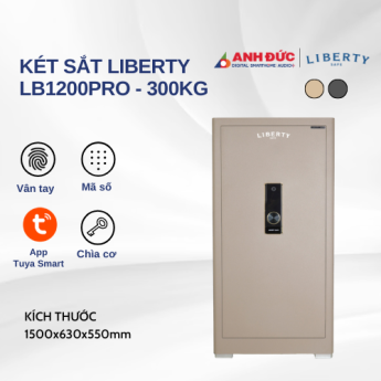 Két sắt thông minh Liberty LB1500PRO - 300kg | Gold (Chính hãng)