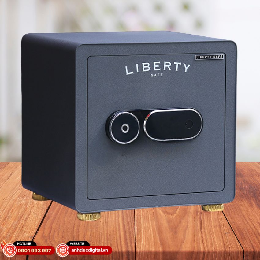 Két sắt Liberty LB39S 23kg mở khóa vân tay, mật mã
