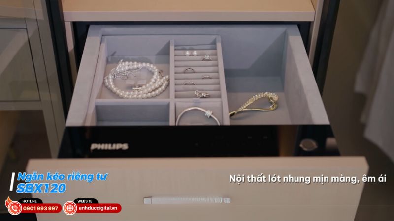 ngăn kéo vân tay PhilipsSBX120 (3)