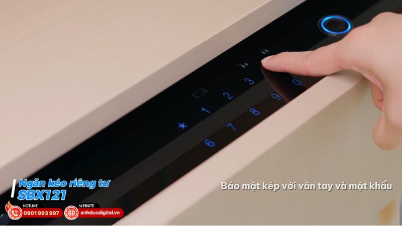 ngăn kéo vân tay PhilipsSBX121 (3)