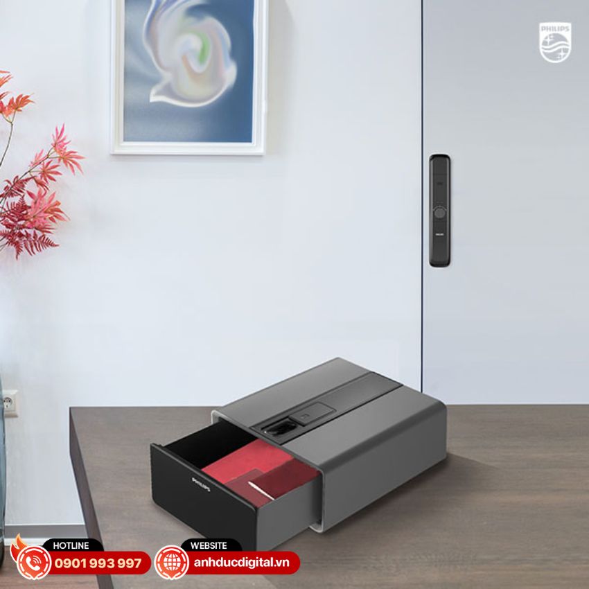 Công nghệ bảo mật tĩnh mạch của Két sắt mini vân tay SBX101