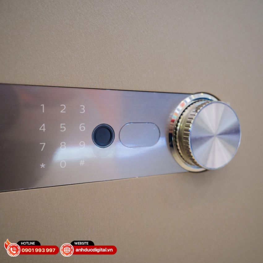  Bộ phận mở két chìm sâu trong cánh cửa SBX202