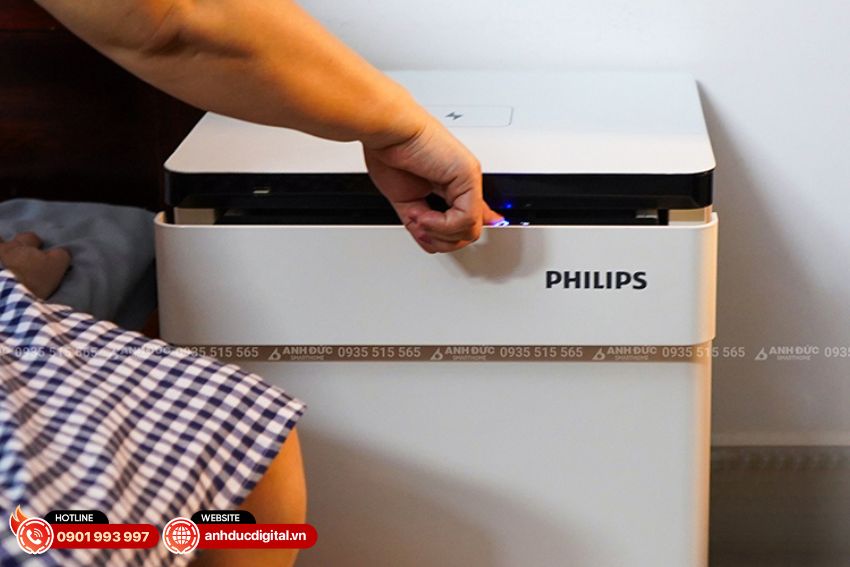 Mở khoá vân tay két sắt thông minh Philips SBX301-5PC