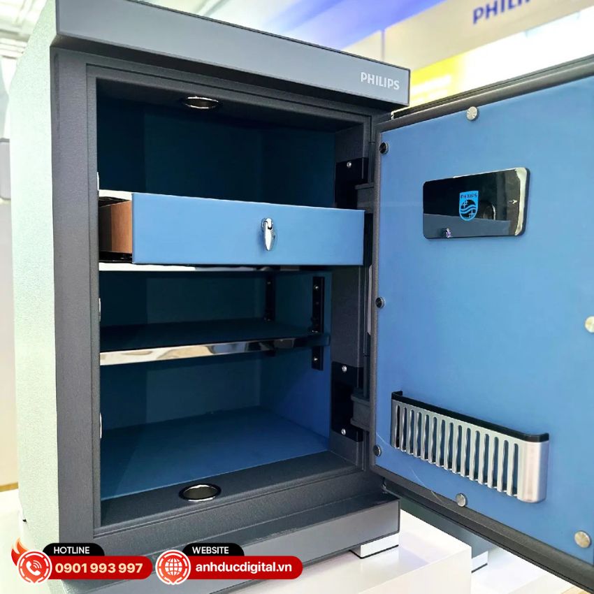 Thiết kế hiện đại, hoàn thiện cao cấp két sắt SBX602