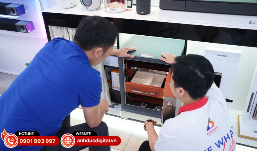 Lựa chọn sản phẩm két sắt SBX702 tại Anh Đức Smarthome