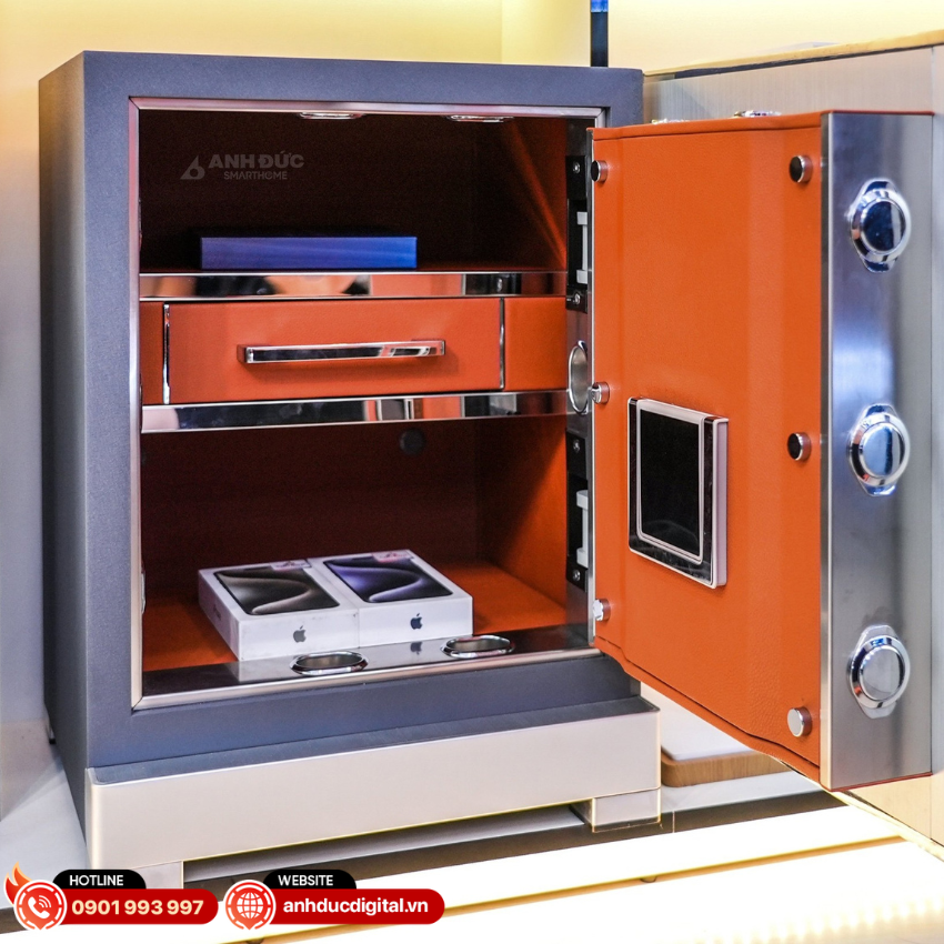 Hệ thống chốt khoá của két sắt Philips SBX702