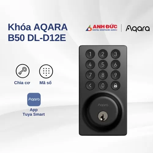 Khoá cửa thông minh Aqara B50 DL-D12E (Quốc tế)