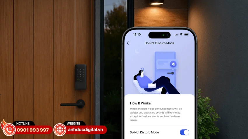 Aqara U400 c&oacute; t&iacute;nh năng bảo mật v&agrave; an ninh n&acirc;ng cao