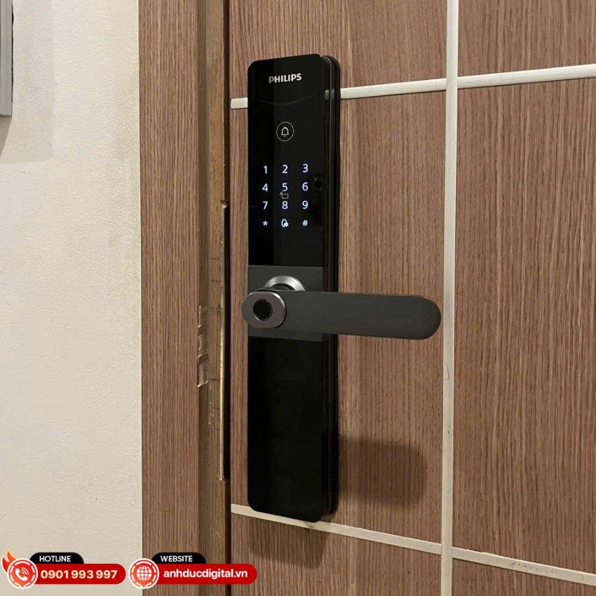 Cấu tạo và các phương thức mở khóa của khóa cửa thông minh như vân tay, mã số và thẻ từ