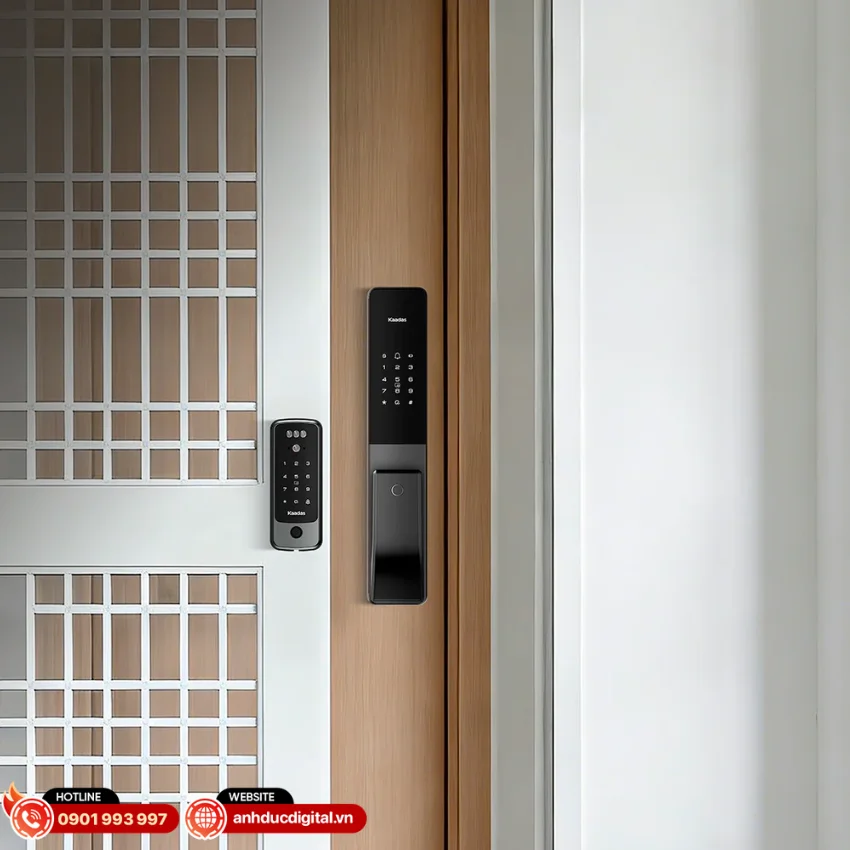 Kaadas Q15-5WK sử dụng hệ thống mortise bảo mật cao với nhiều chốt kh&oacute;a chắc chắn
