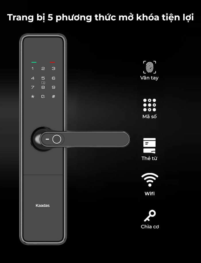 Phương thức mở khóa cao cấp