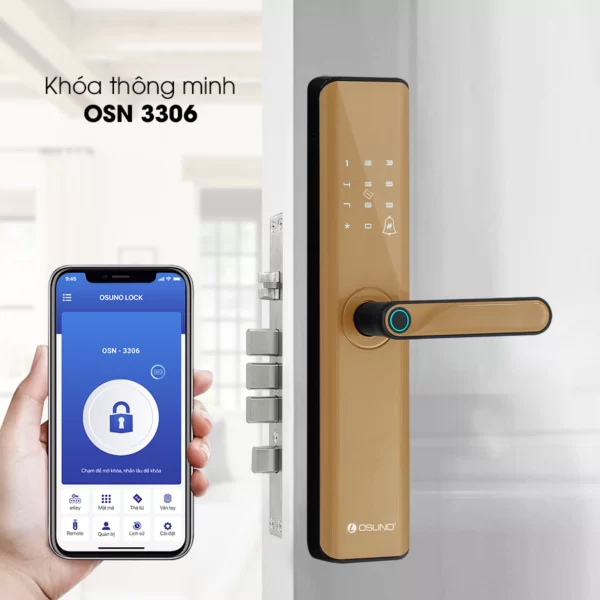 Mở kh&oacute;a từ xa qua App TTLock