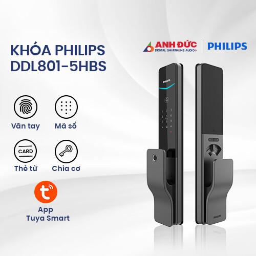 Khóa Philips DDL801-5HBS