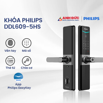 Khóa Philips DDL610-5HBS