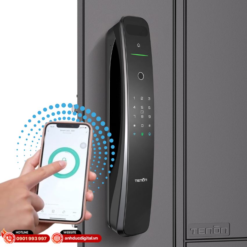 Khoá cửa thông minh Tenon A9X - 2