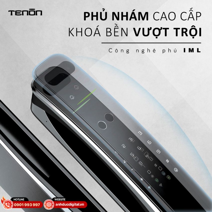 Khoá cửa thông minh Tenon A9X - 3
