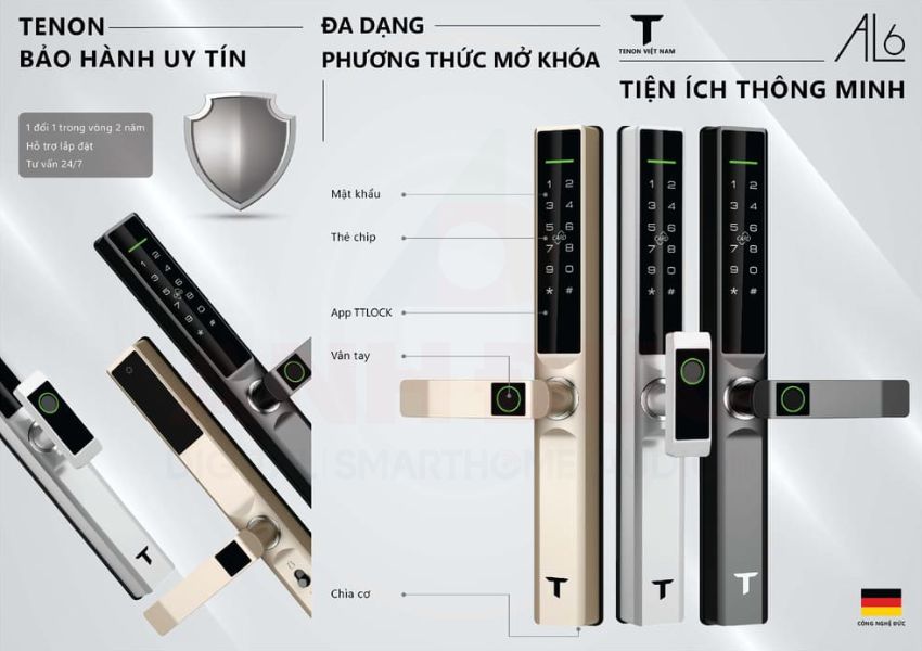Khoá Tenon AL6 - 4