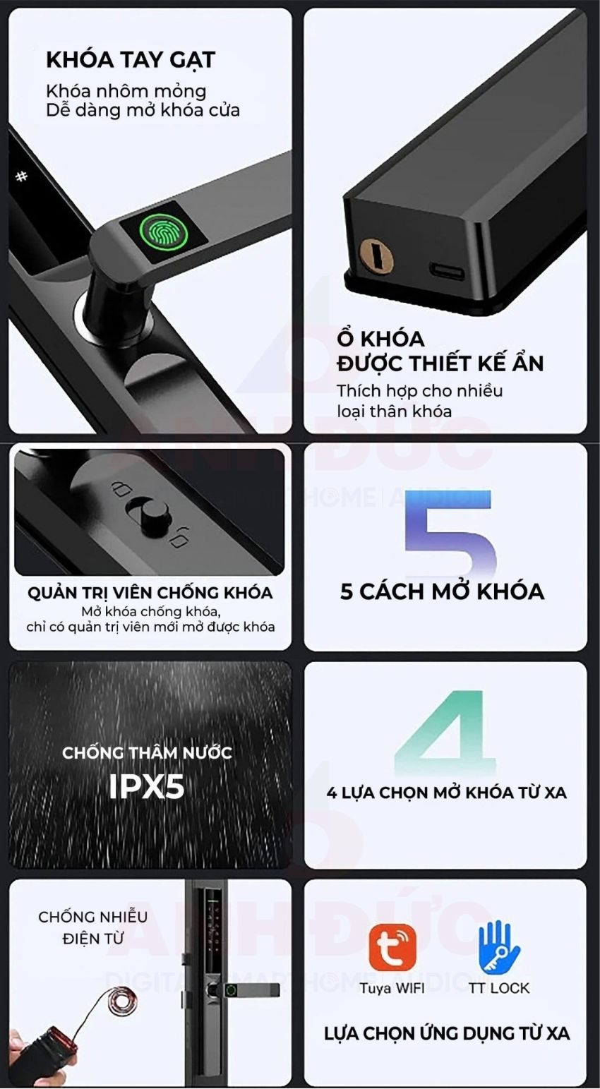 Khoá Tenon AL6 - 6