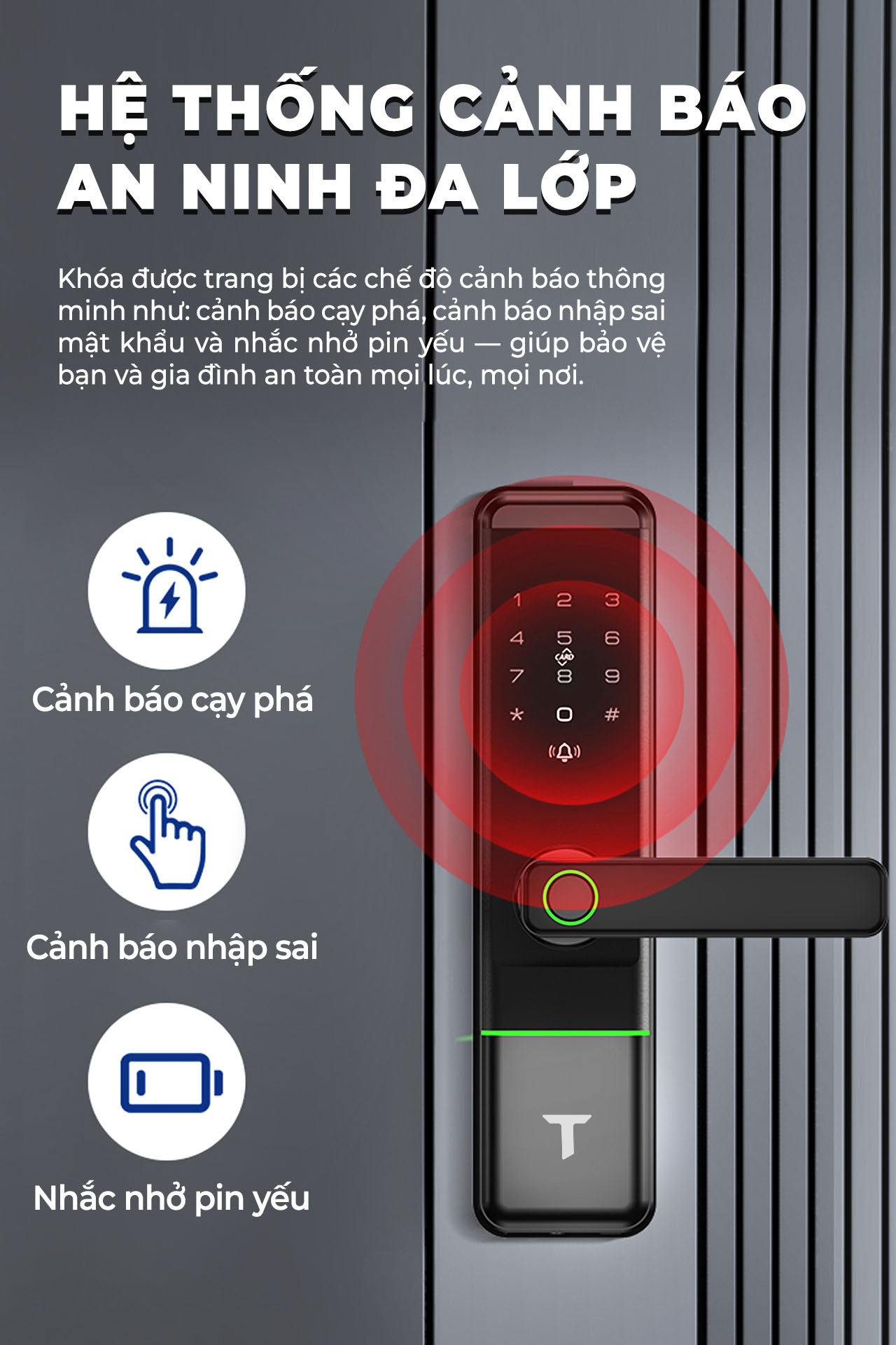 Hệ thống bảo mật đa lớp Tenon HS6