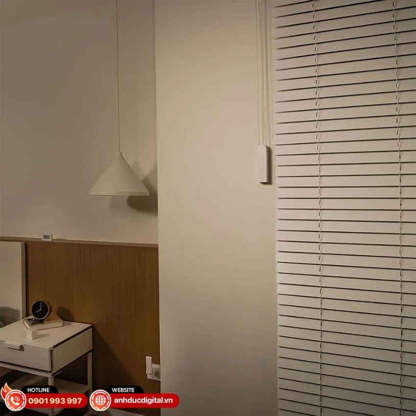 Tự động h&oacute;a đ&oacute;ng mở r&egrave;m với hệ sinh th&aacute;i Aqara