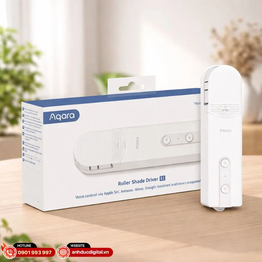 Điều khiển r&egrave;m Aqara E1 qua ứng dụng điện thoại