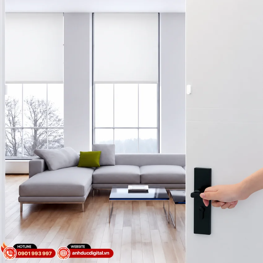 Bộ điều khiển r&egrave;m cuốn dọc Aqara T1S CN ZNGZDJ01LM sử dụng giao thức Zigbee 3.0
