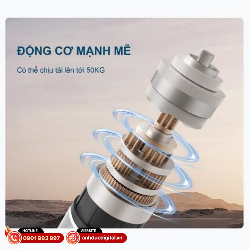 Khả năng chịu tải của động cơ rèm Aqara H1