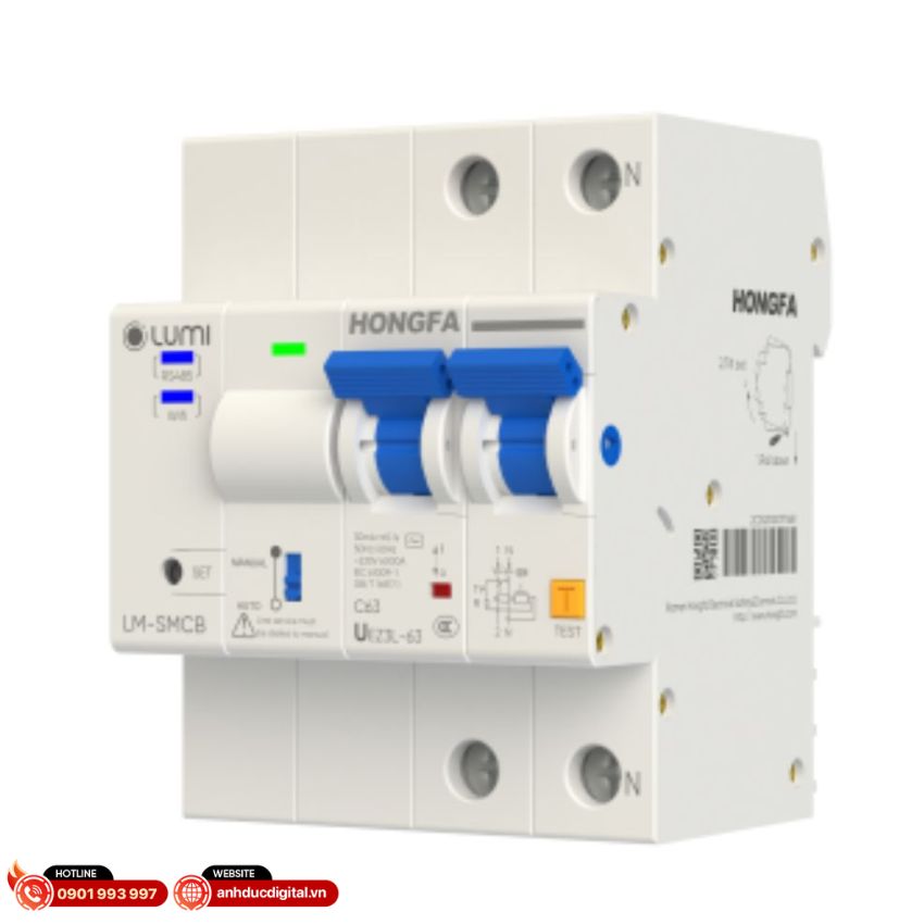 Aptomat chống giật Lumi Wifi