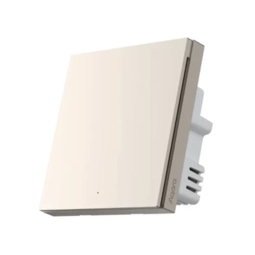 Công tắc vuông thông minh Aqara H1 Pro 1 nút | Yellow QBKG30LM (Chính hãng)