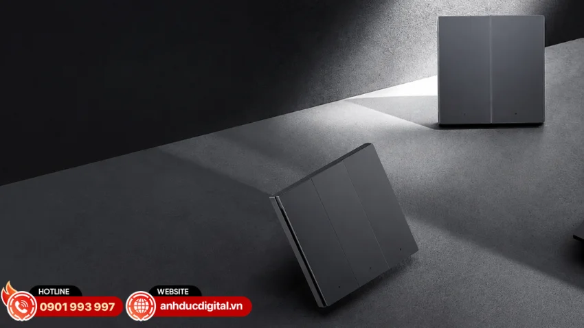 Aqara H1 Pro được thiết kế theo chuẩn k&iacute;ch thước 86 &times; 86 mm &times; 43.7 mm