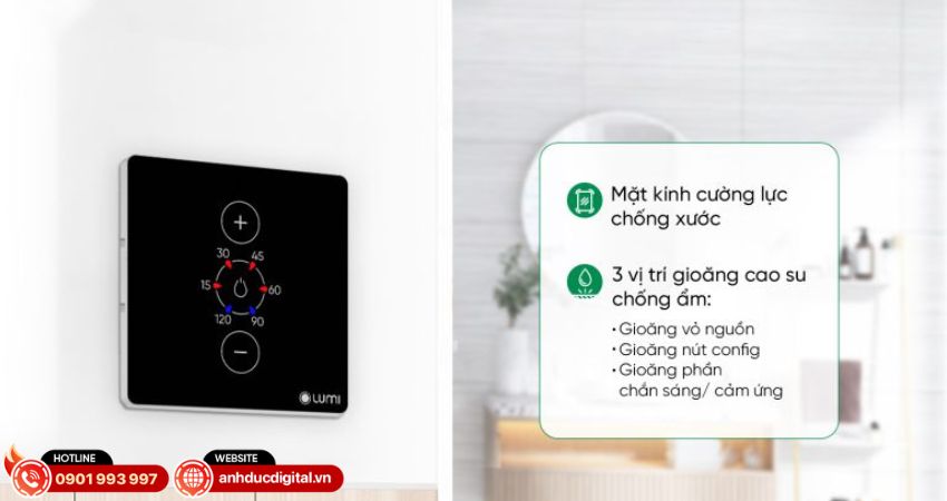 Khả năng chống ấm của công tắc nóng lạnh thông minh Lumi