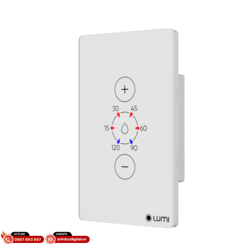 công tắc bình nóng lạnh thông minh Lumi Wifi