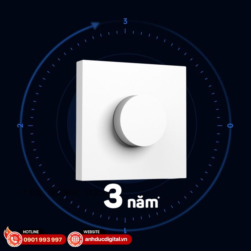 Thời lượng pin công tắc không dây Knob H1