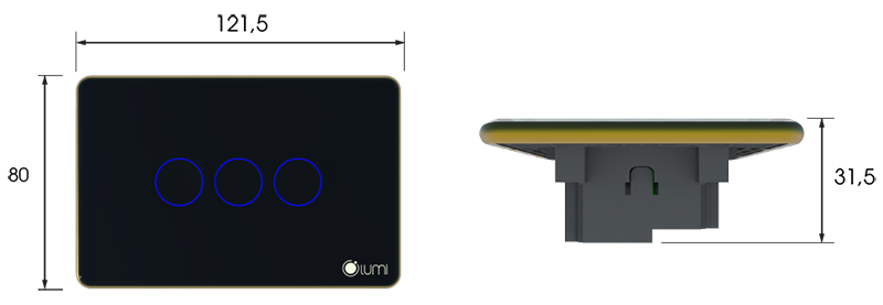 Công tắc rèm đơn 2