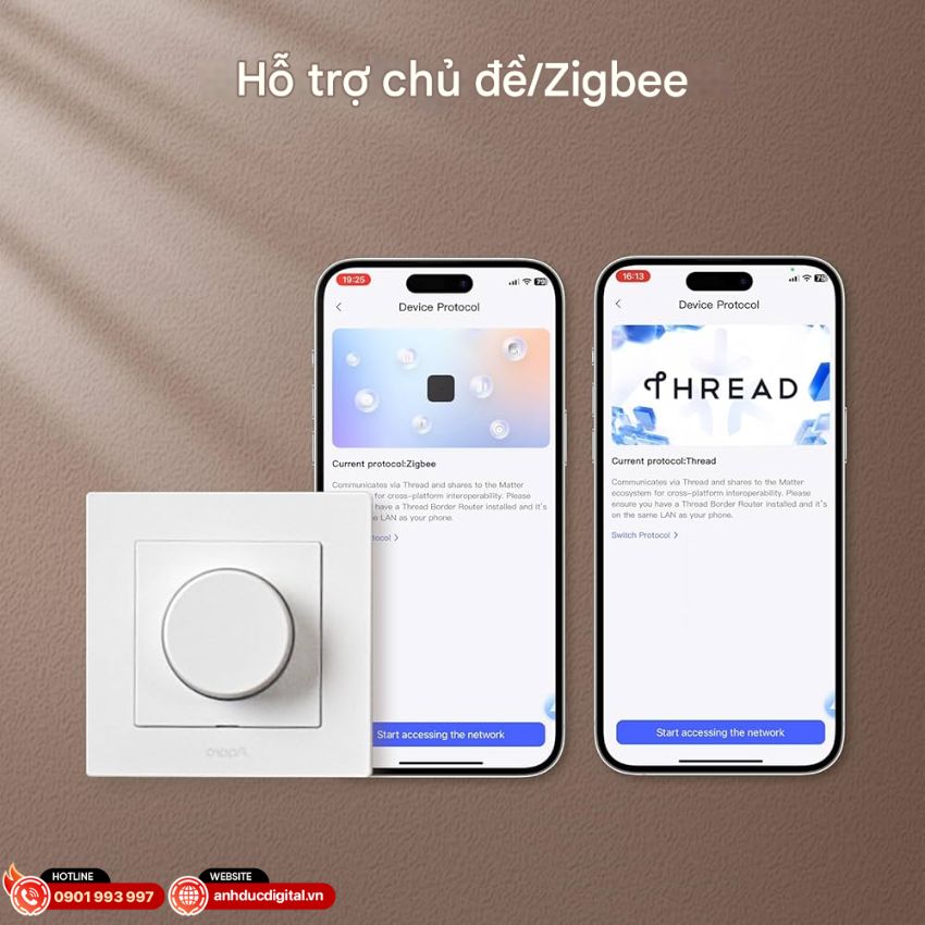Công tắc xoay Dimmer Aqara H2 EU - 1