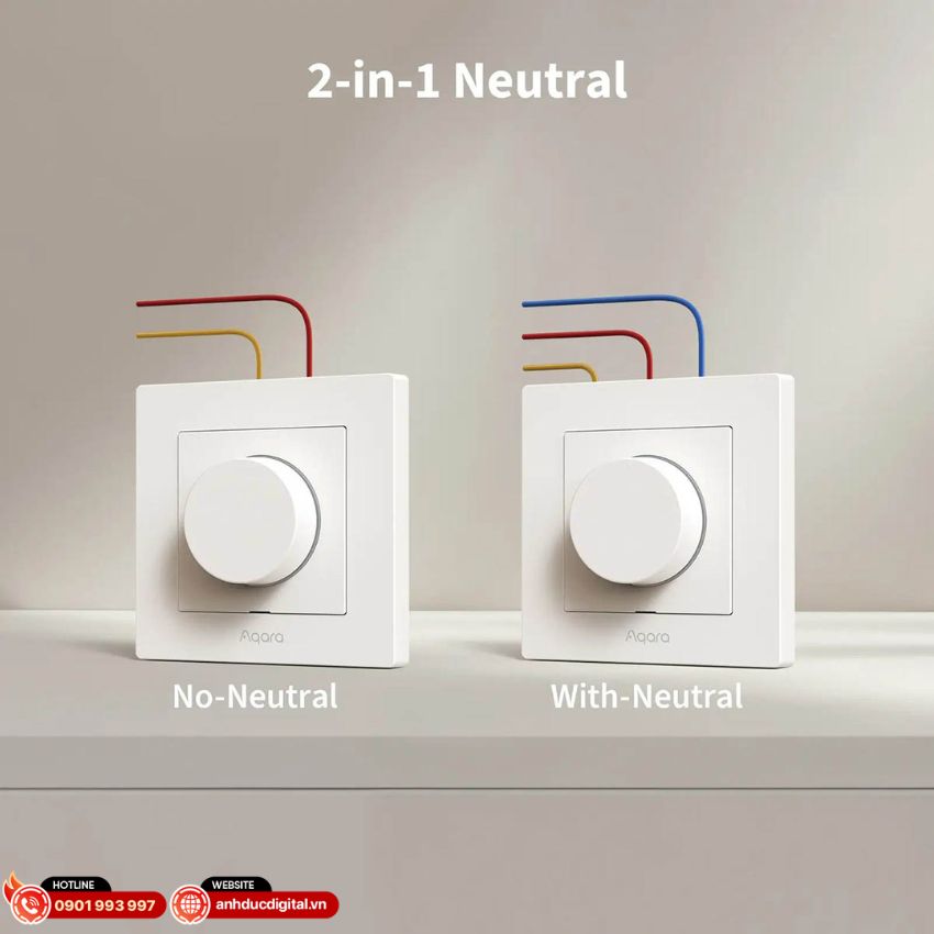 Công tắc xoay Dimmer Aqara H2 EU - 2