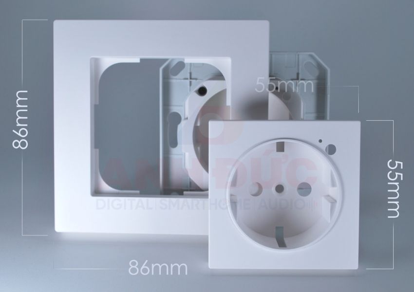 Ổ cắm tường Aqara H2 - 8