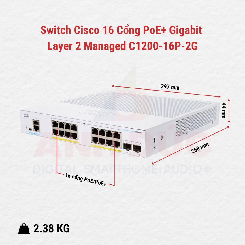 switch-cisco-16-cong-poe-gigabit-layer-2