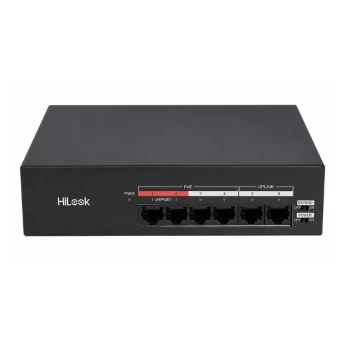 Switch Hilook Hikvision 4 cổng PoE DS-3E0106MP-35 (Chính hãng)