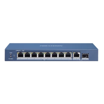 Switch PoE Hikvision 8 cổng Gigabit DS-3E0510P-E/M (Chính hãng)