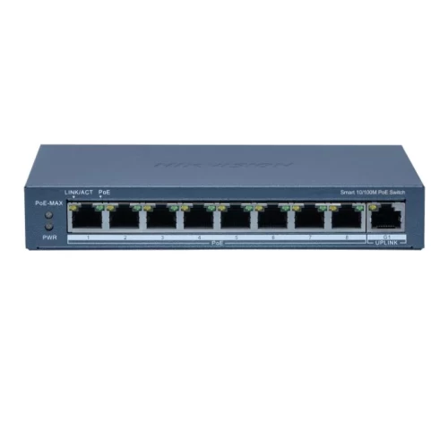 Switch Hikvision PoE 8 cổng DS-3E1309P-EI (Chính hãng)