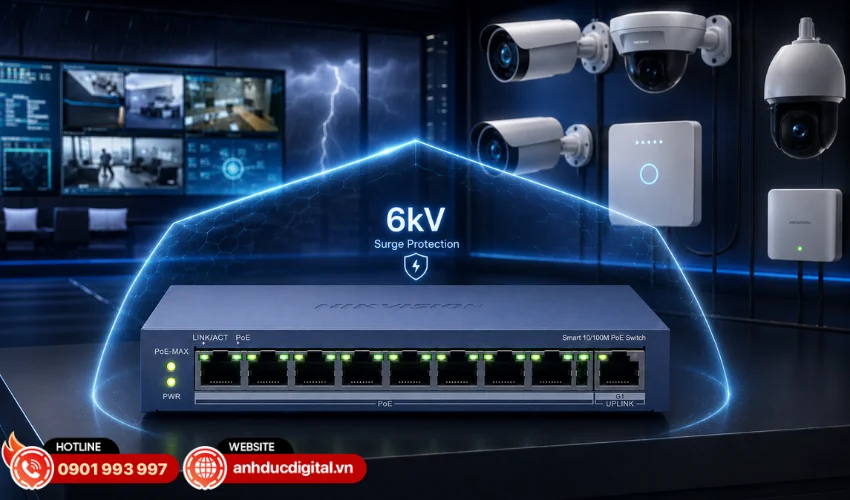 Khả năng chống s&eacute;t 6kV