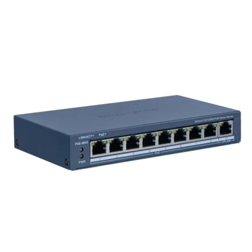 Switch Hikvision 8 cổng PoE DS-3E1309P-EI/M (Chính hãng)