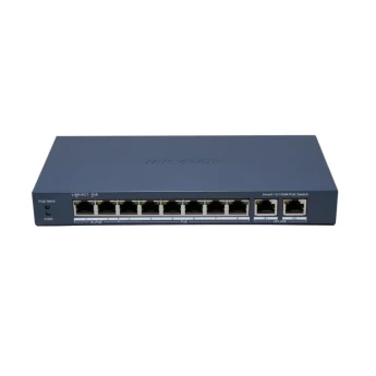 Switch Hikvision 8 cổng PoE DS-3E1310HP-EI(B) (Chính hãng)