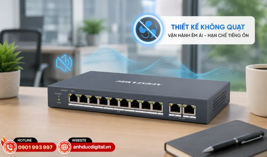 Thiết kế kh&ocirc;ng quạt tản nhiệt