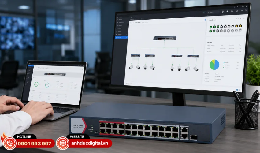 Cấu hình quản lý bằng phần mềm